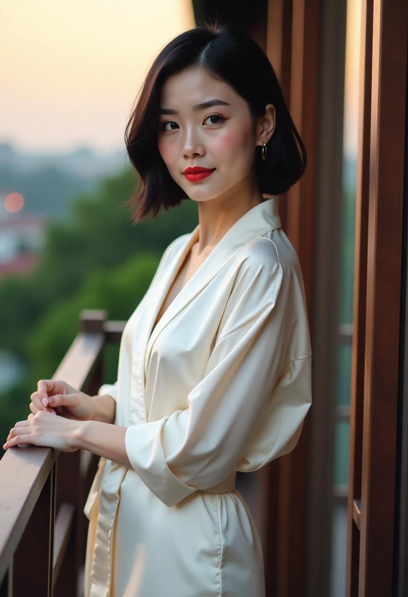 工位自然光试穿